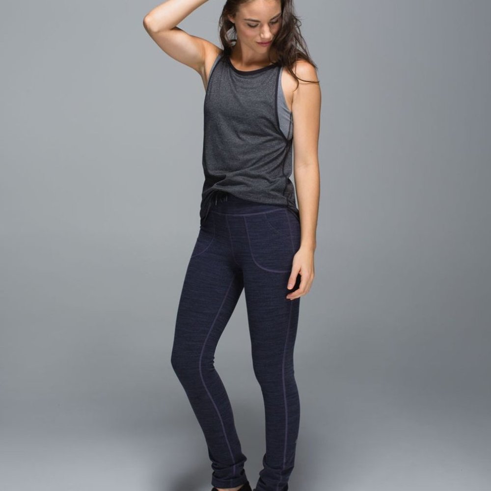 Lululemon Skinny Will Pant Diamond Jacquard Sz 2